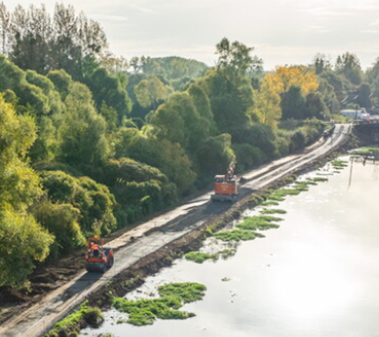 Aménagements de la Véloroute à Abbeville