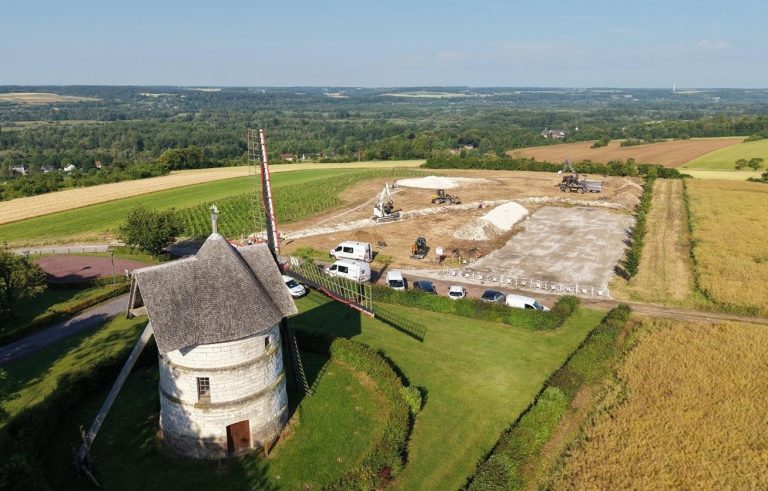 Jardin panoramique d&rsquo;Eaucourt-sur-Somme : les travaux ont commencé !